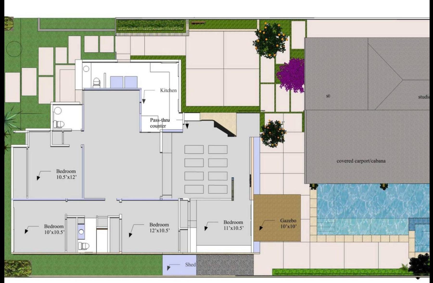 Oasis With Pool And Music Studio By Benvenu Los Angeles Bagian luar foto
